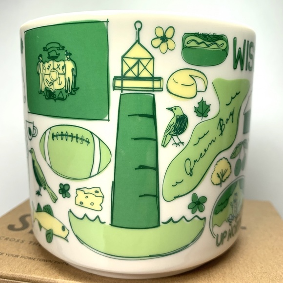 Starbucks Mug WISCONSIN Been There Series NEW 2019 - Picture 4 of 8